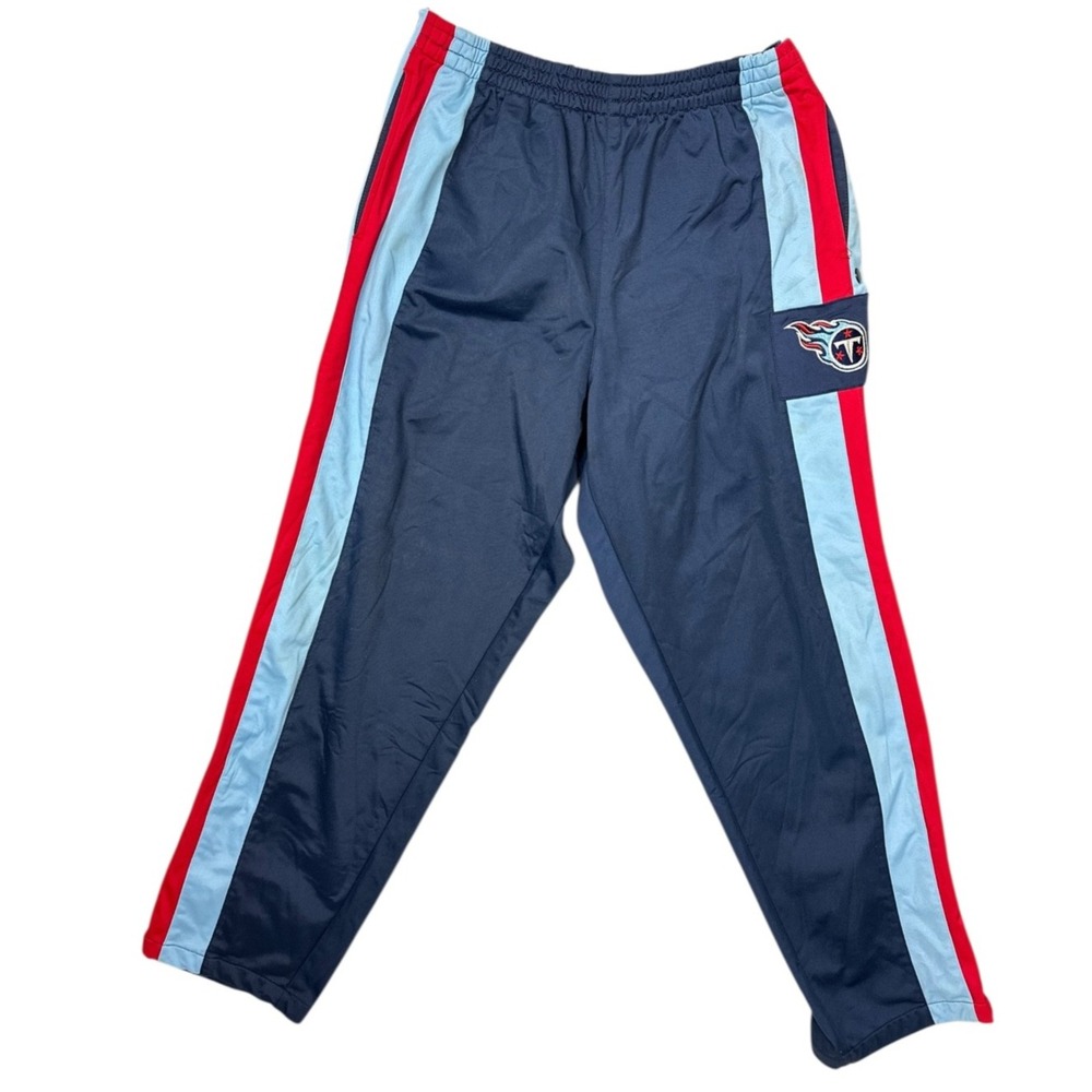 Tennessee Titan NFL Men s Pants by Phenom Sz XL Navy ,Red, Light Blue Side Snaps